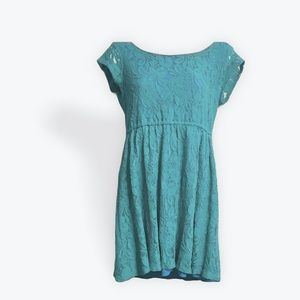 Beautiful Teal Green/Turquoise Dress